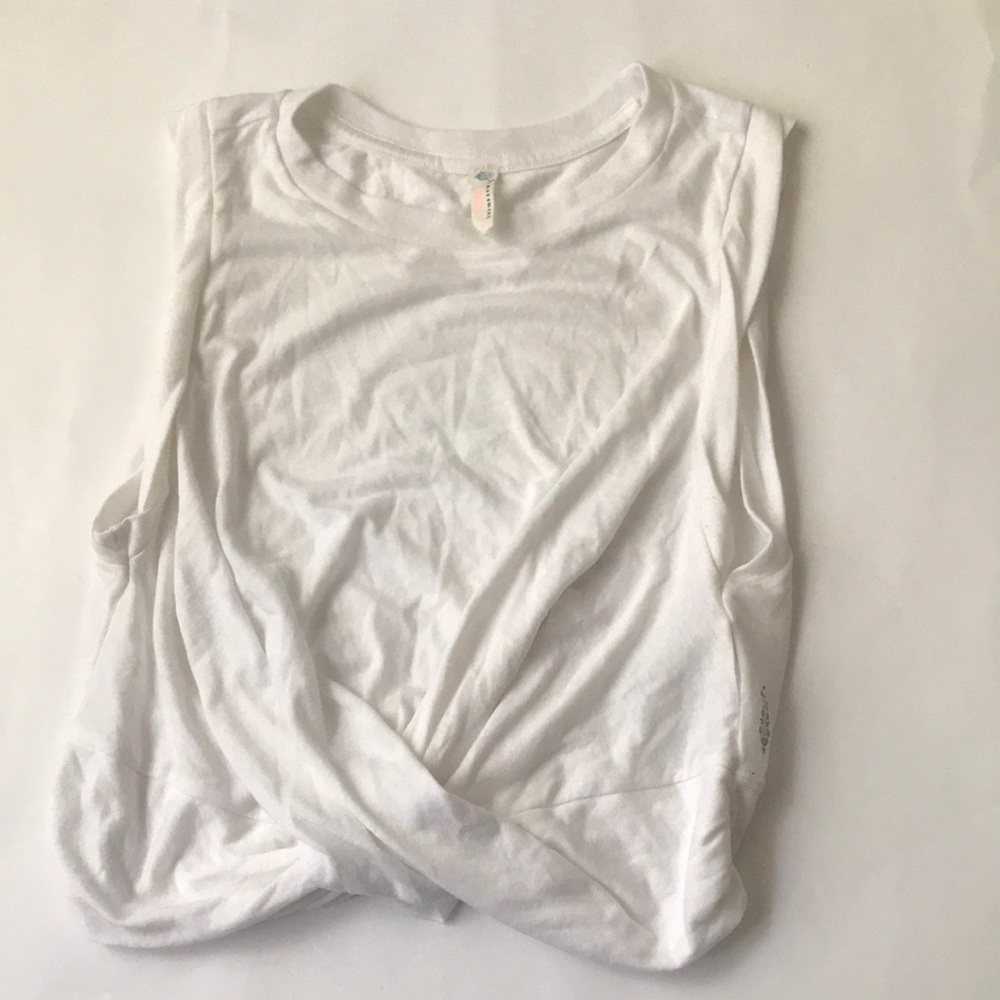 Free People movement white top size small